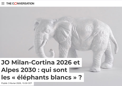 Mégaprojets JO d'hiver